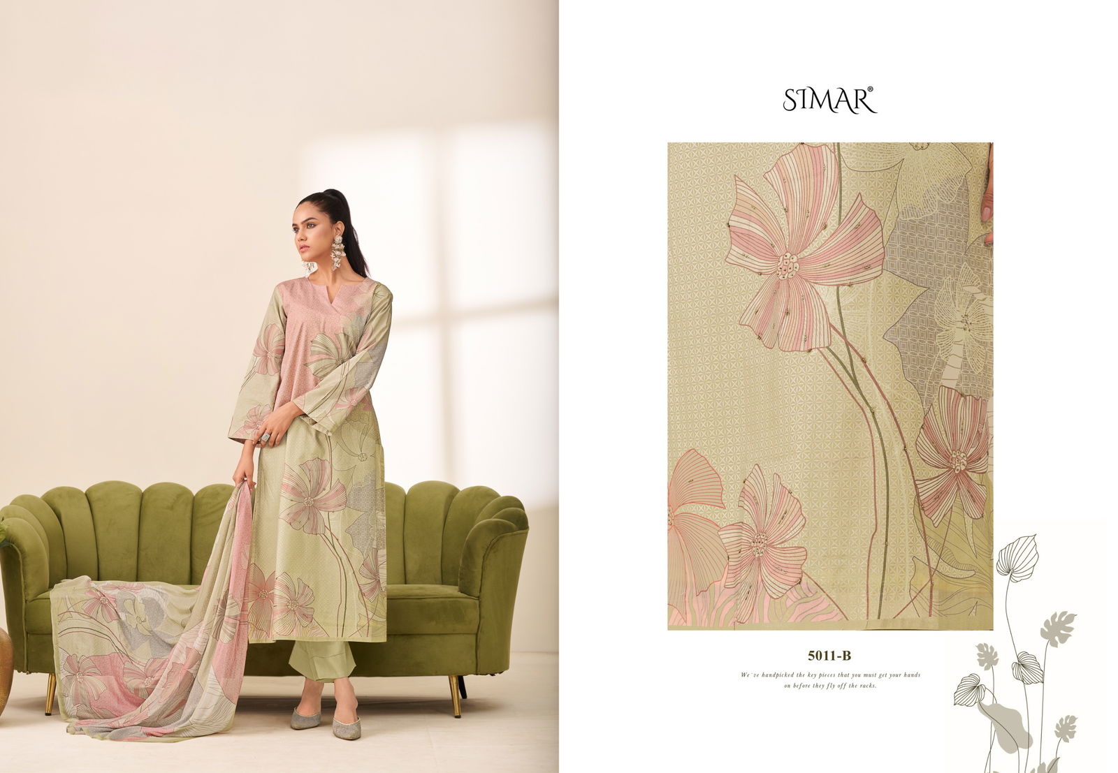 Sunidhi Prime By Glossy Lawn Cotton Printed Dress Material Online Wholesale